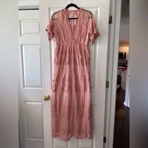 Pinkblush Maternity Maxi Dress